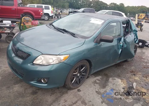 2009 Toyota Corolla из США, поврежденный, VIN 1NXBU40E49Z067864